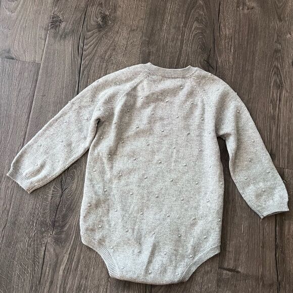 Mango Long-sleeved knitted body size 9_12 months - Picture 4 of 7